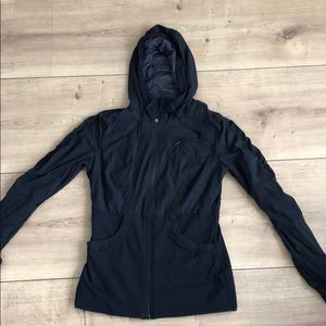 Lululemon Black Reversible Zip Up Jacket